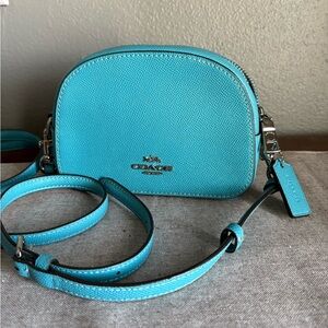 Coach Aqua Crossbody Bag